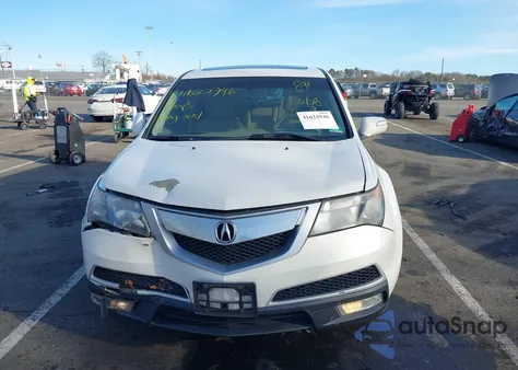 2012 Acura Mdx из США, поврежденный, VIN 2HNYD2H26CH509688